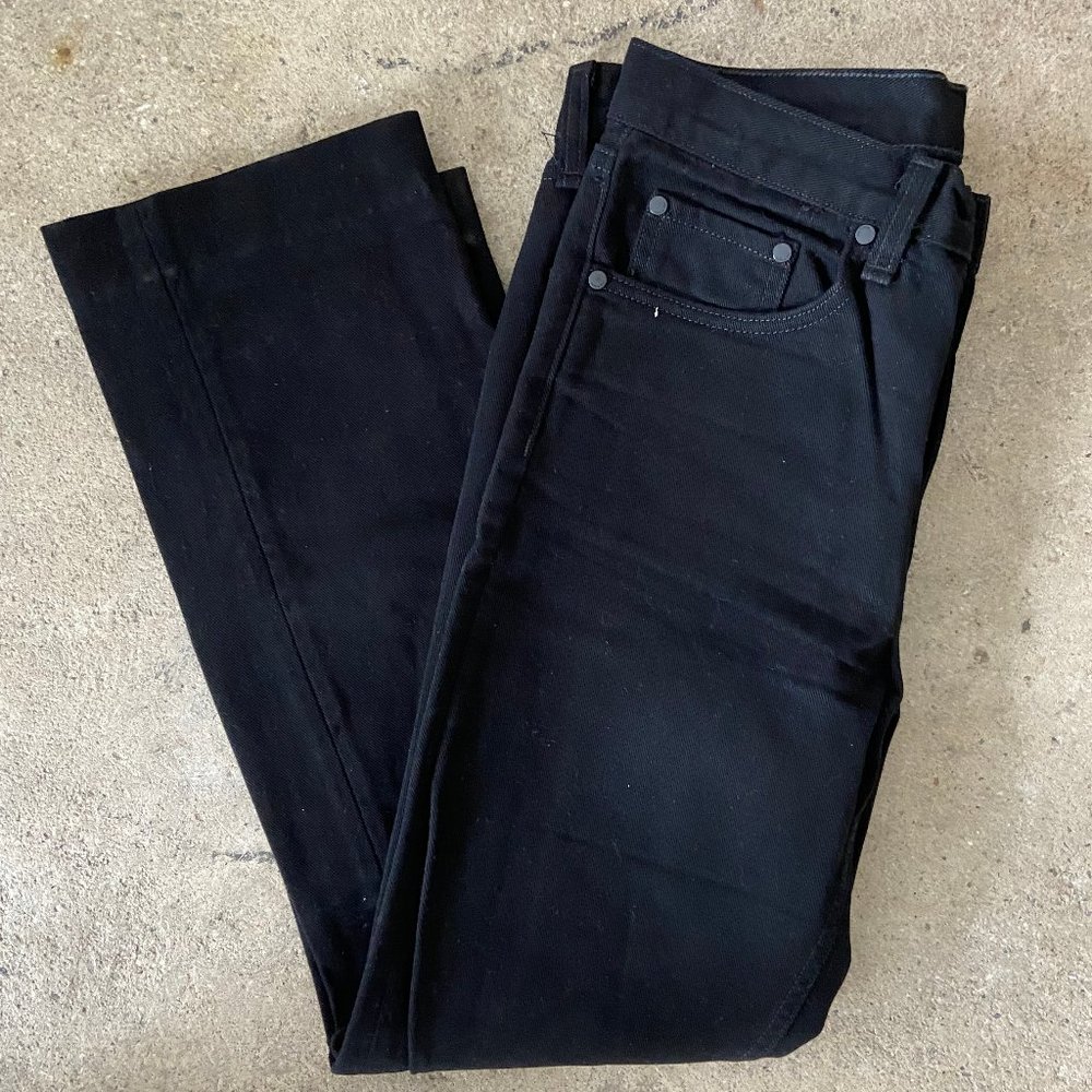 Rag and Bone Black Twill Jeans